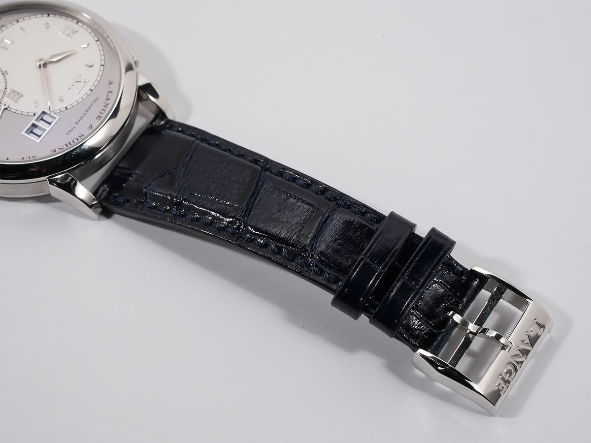 A. Lange &amp; Söhne Grand Lange 1 Ref.115.025 Silver Dial Used nnkqf8dd