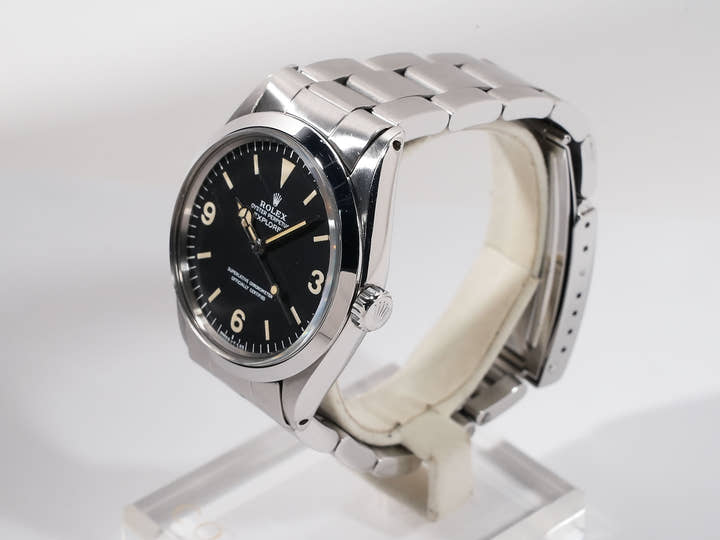 ロレックス エクスプローラーI Ref.1016 ステンレススチール ブラック文字盤