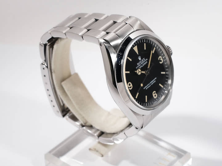ロレックス エクスプローラーI Ref.1016 ステンレススチール ブラック文字盤