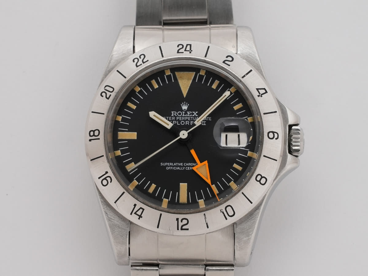 ロレックス エクスプローラーII Ref.1655 SS ブラック文字盤 中古 vsbkfdy3