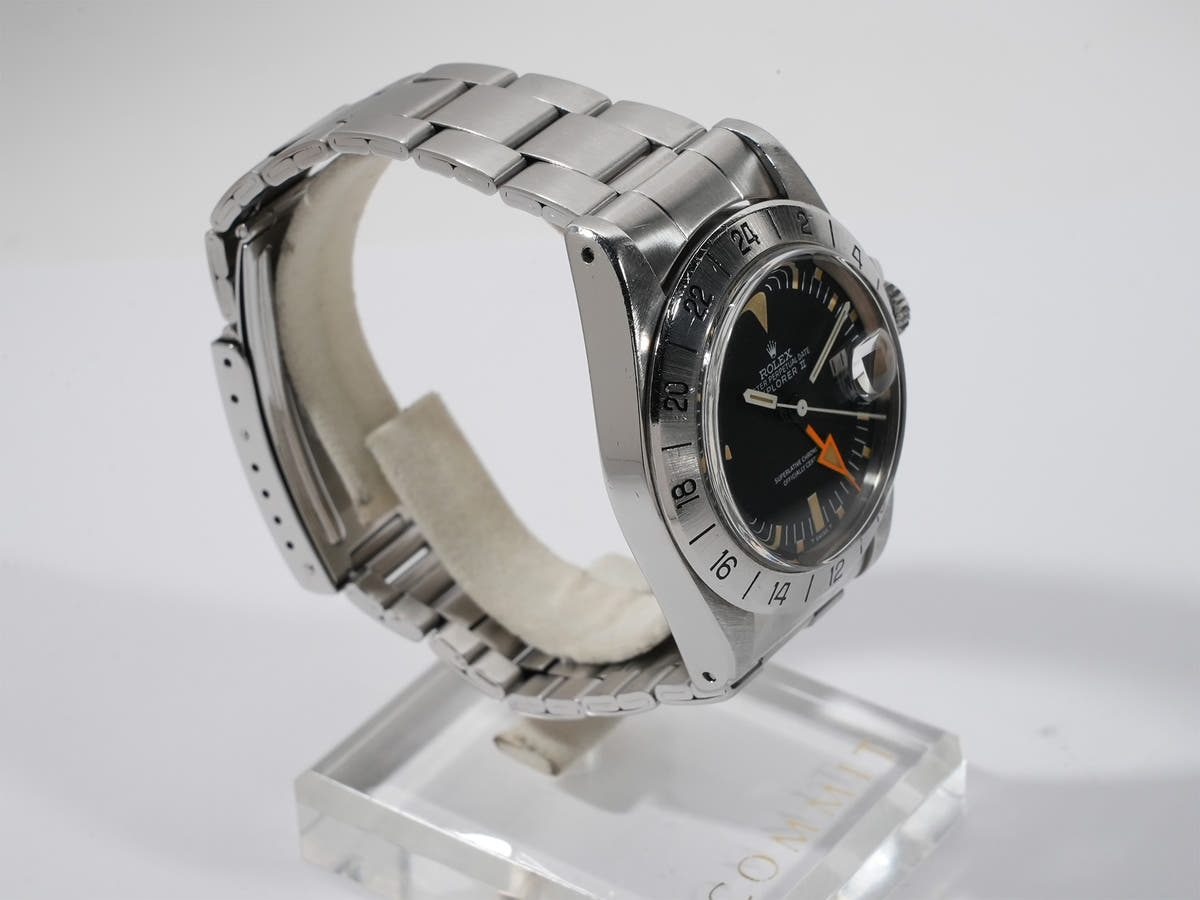 ロレックス エクスプローラーII Ref.1655 SS ブラック文字盤 中古 vsbkfdy3