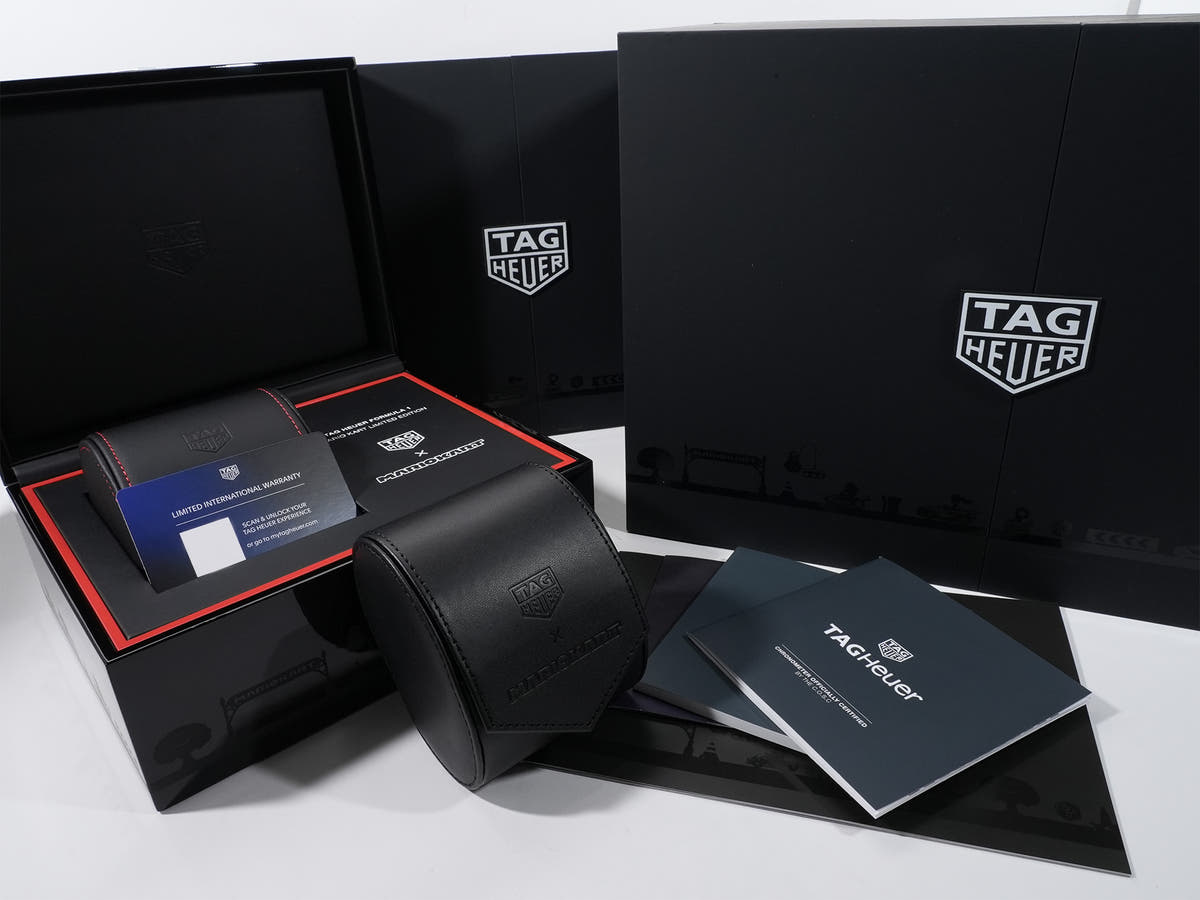 タグホイヤー フォーミュラ1 × マリオカート トゥールビヨン クロノグラフ Ref.CAZ5080.FC6517 ブラック文字盤 未使用 3eocotnr