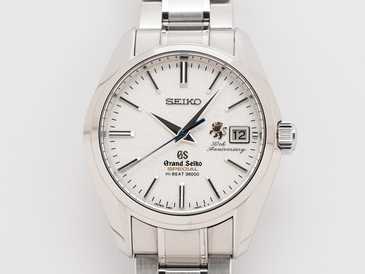 グランドセイコー 50周年記念 Ref.SBGH015 SS シルバー文字盤 中古 s6xae3ke