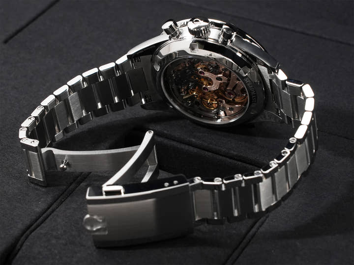 オメガ スピードマスター キャリバー321 クロノグラフ 39.7MM Ref.311.30.40.30.01.001 ブラック文字盤 未使用 kgucauuh