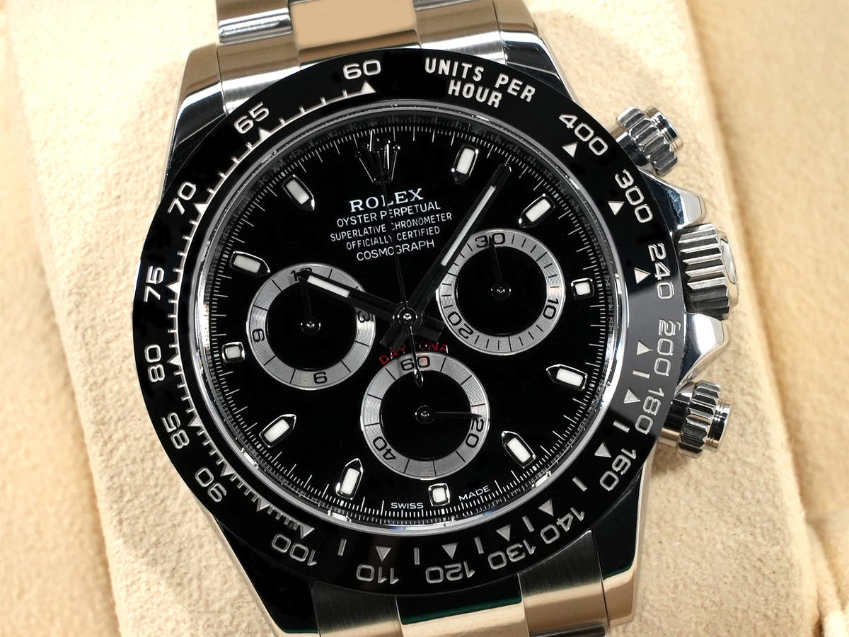 ロレックス デイトナ Ref.116500LN ブラック文字盤 中古 hpq24b4h