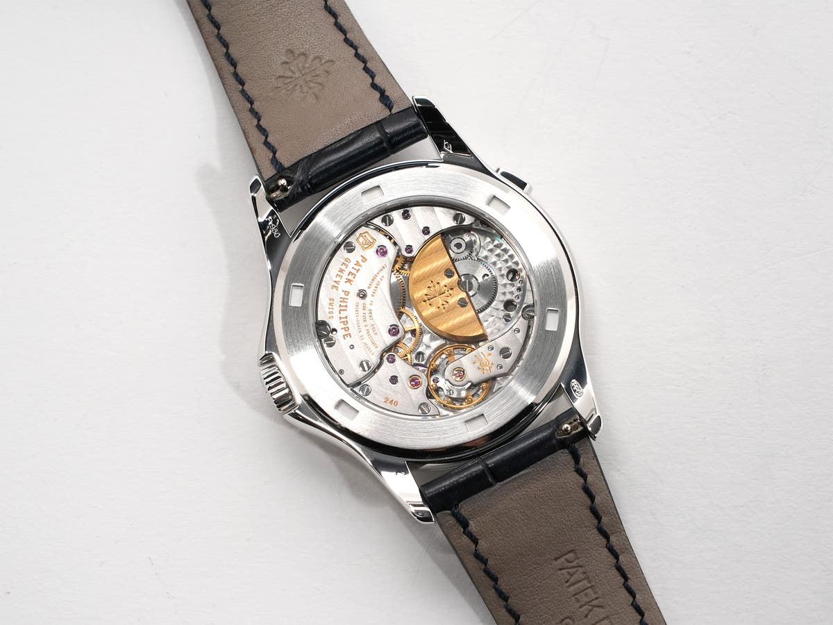 Patek Philippe Complications World Time Ref.5130P-001 Silver Dial Excellent Condition u9e9gdft