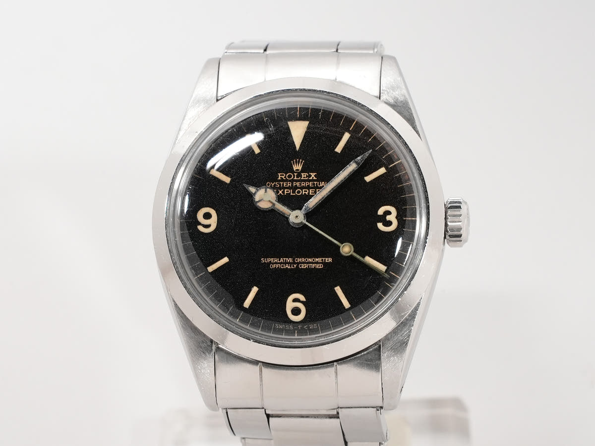 ロレックス エクスプローラーI Ref.1016M ブラック文字盤 中古 3r2mp4yr