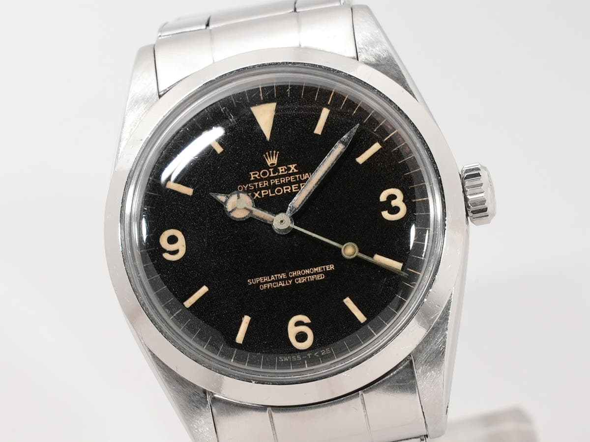 ロレックス エクスプローラーI Ref.1016M ブラック文字盤 中古 3r2mp4yr