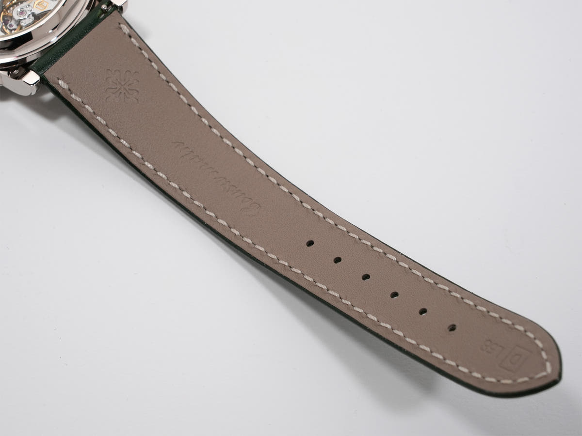 パテックフィリップ パーペチュアルカレンダー スプリットセコンド クロノグラフ Ref.5204G-001 オリーブグリーンソレイユ文字盤 未使用 fptxzeri