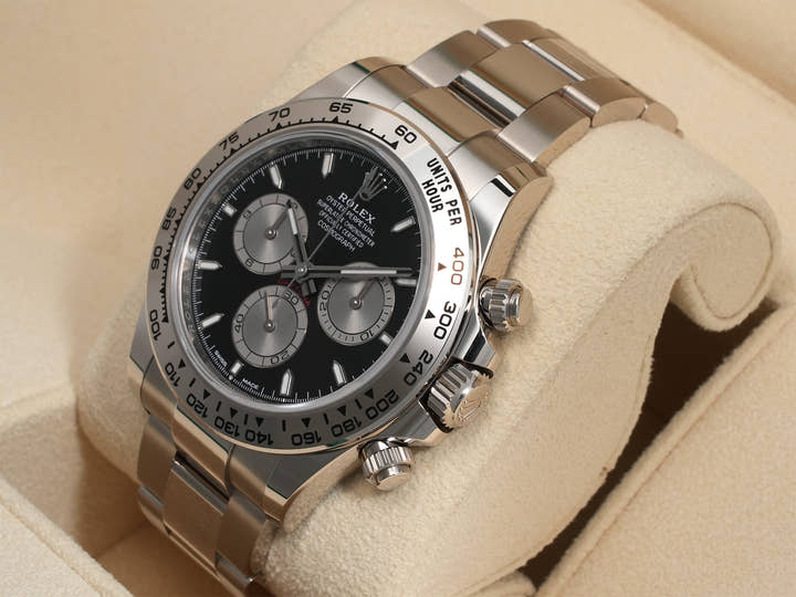 ロレックス デイトナ Ref.126509 ホワイトゴールド ブライトブラックxスチール文字盤