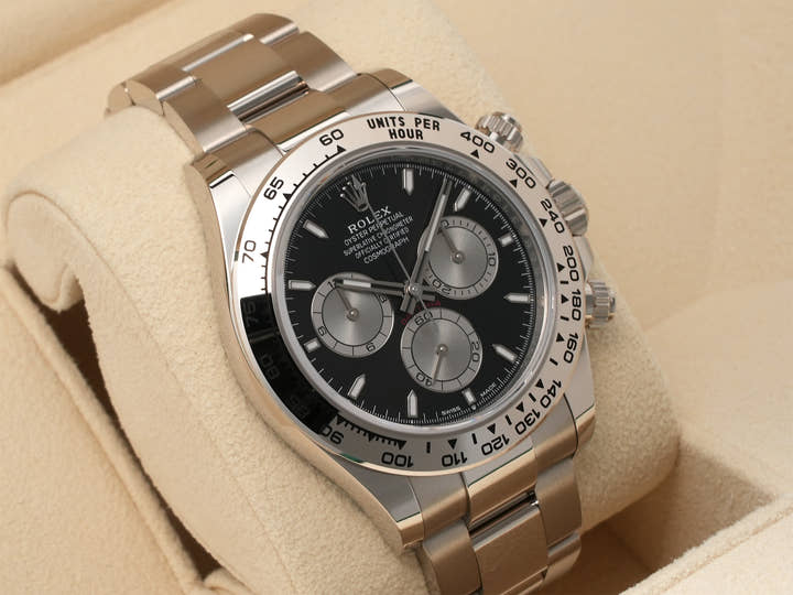 ロレックス デイトナ Ref.126509 ホワイトゴールド ブライトブラックxスチール文字盤