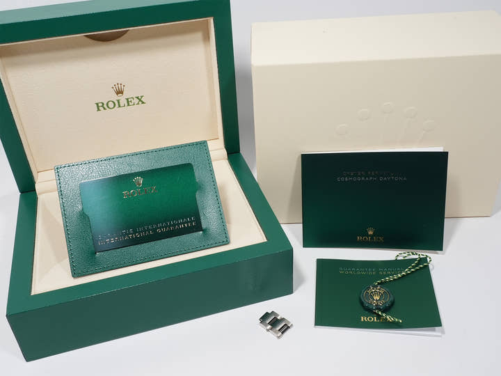 ロレックス デイトナ Ref.126509 ホワイトゴールド ブライトブラックxスチール文字盤