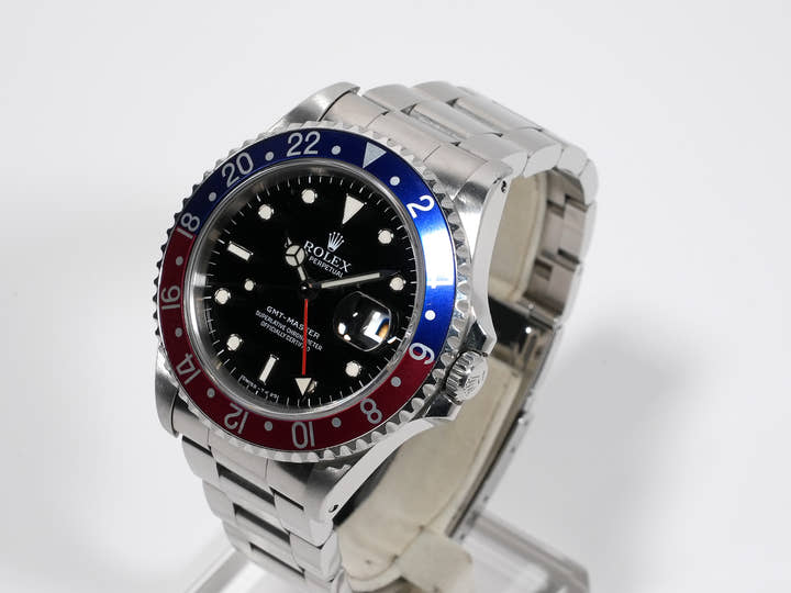 ロレックス GMTマスター Ref.16700 ステンレススチール ブラック文字盤 オイスターブレスレット