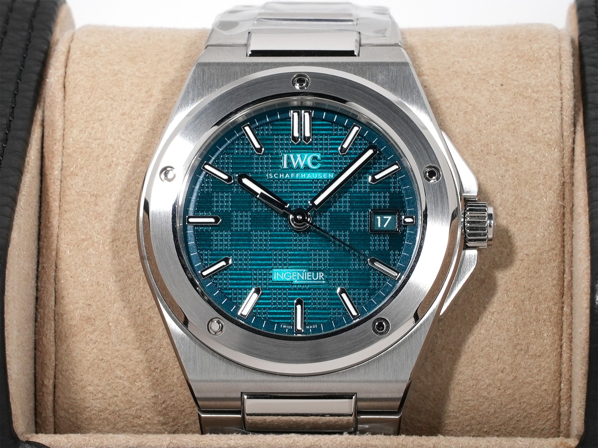 IWC インヂュニア オートマティック 40 Ref.IW328903 SS グリーン文字盤