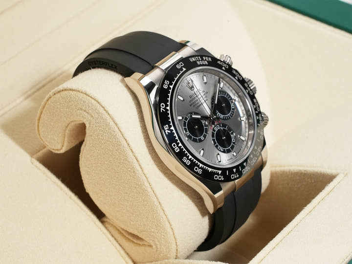 Rolex Daytona Ref. 116519LN White Gold Steel x Black Dial