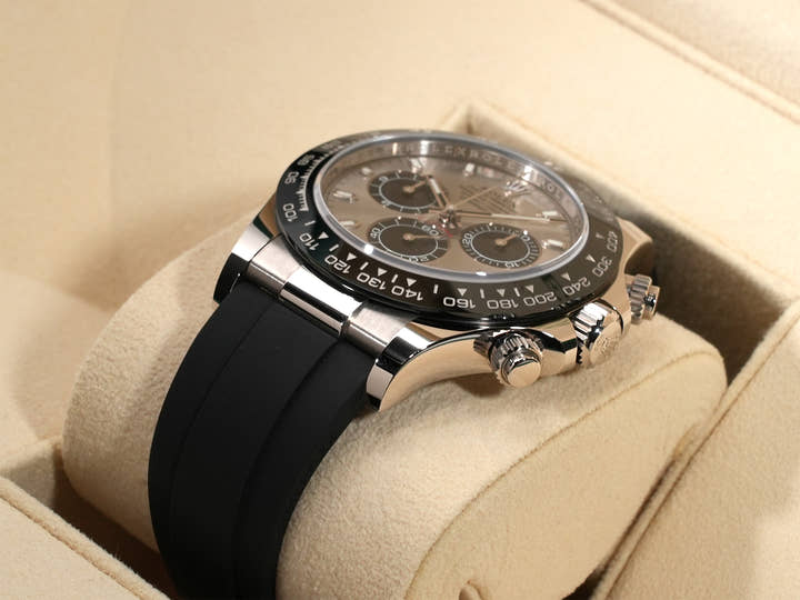 Rolex Daytona Ref. 116519LN White Gold Steel x Black Dial