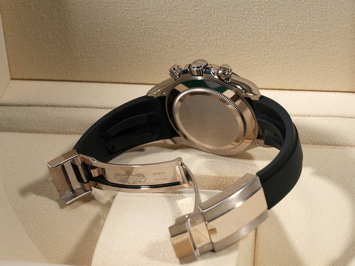 Rolex Daytona Ref. 116519LN White Gold Steel x Black Dial