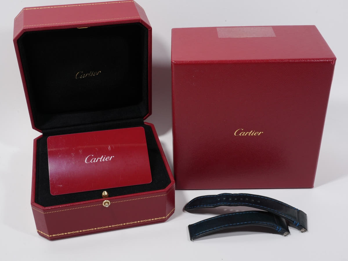 カルティエ サントス ドゥ カルティエ LM Ref.WGSA0019 シルバー文字盤 美中古 7n28b3d4