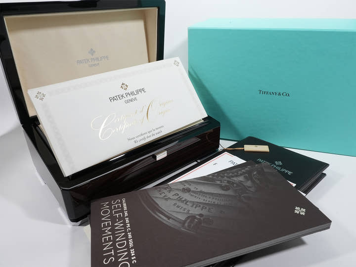 パテックフィリップ アクアノート TIFFANY＆CO. Ref.5167A-001 ステンレススチール ブラック文字盤