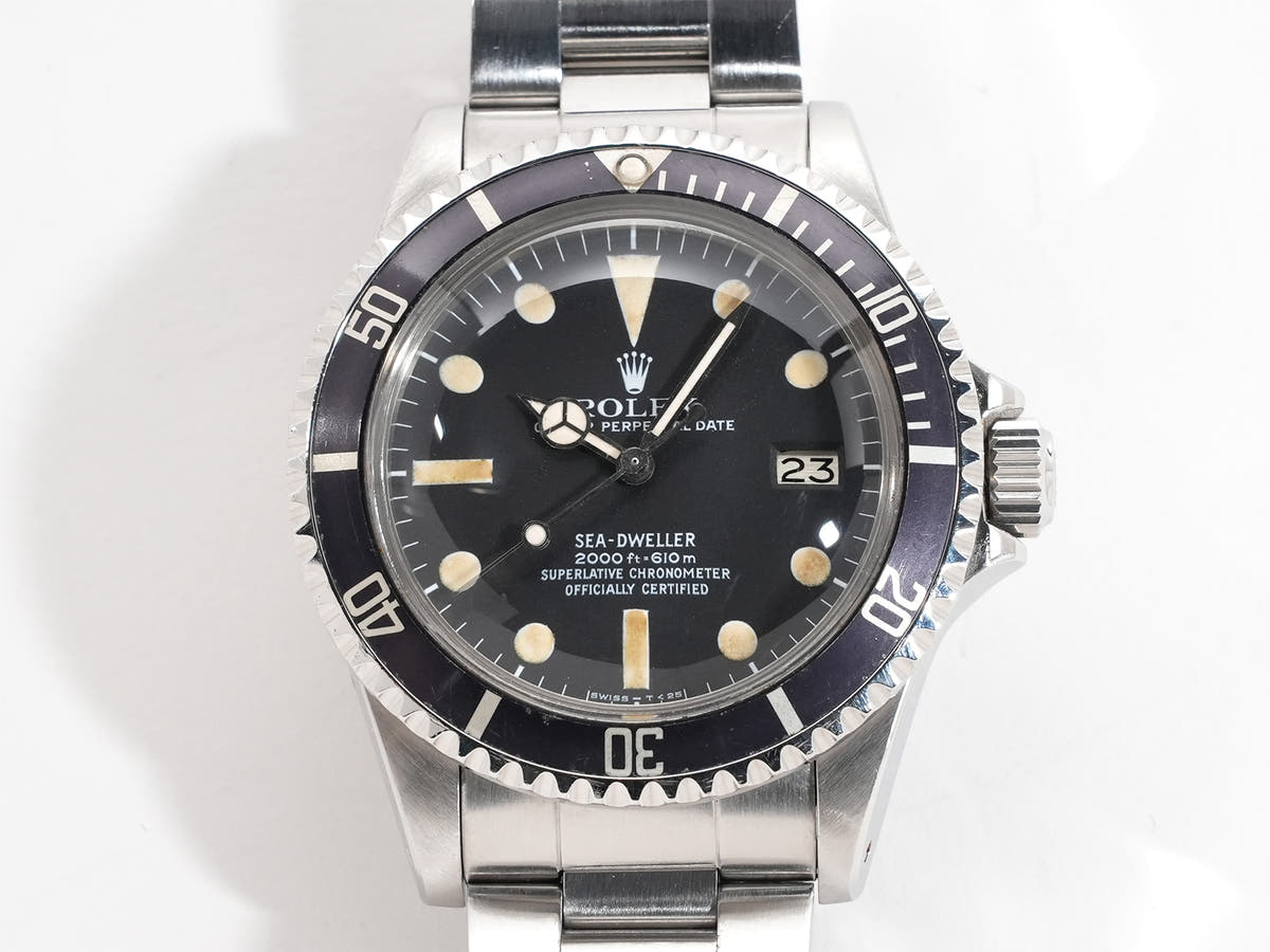 ロレックス シードゥエラー Ref.1665 ブラック文字盤 中古 6okd7mfd