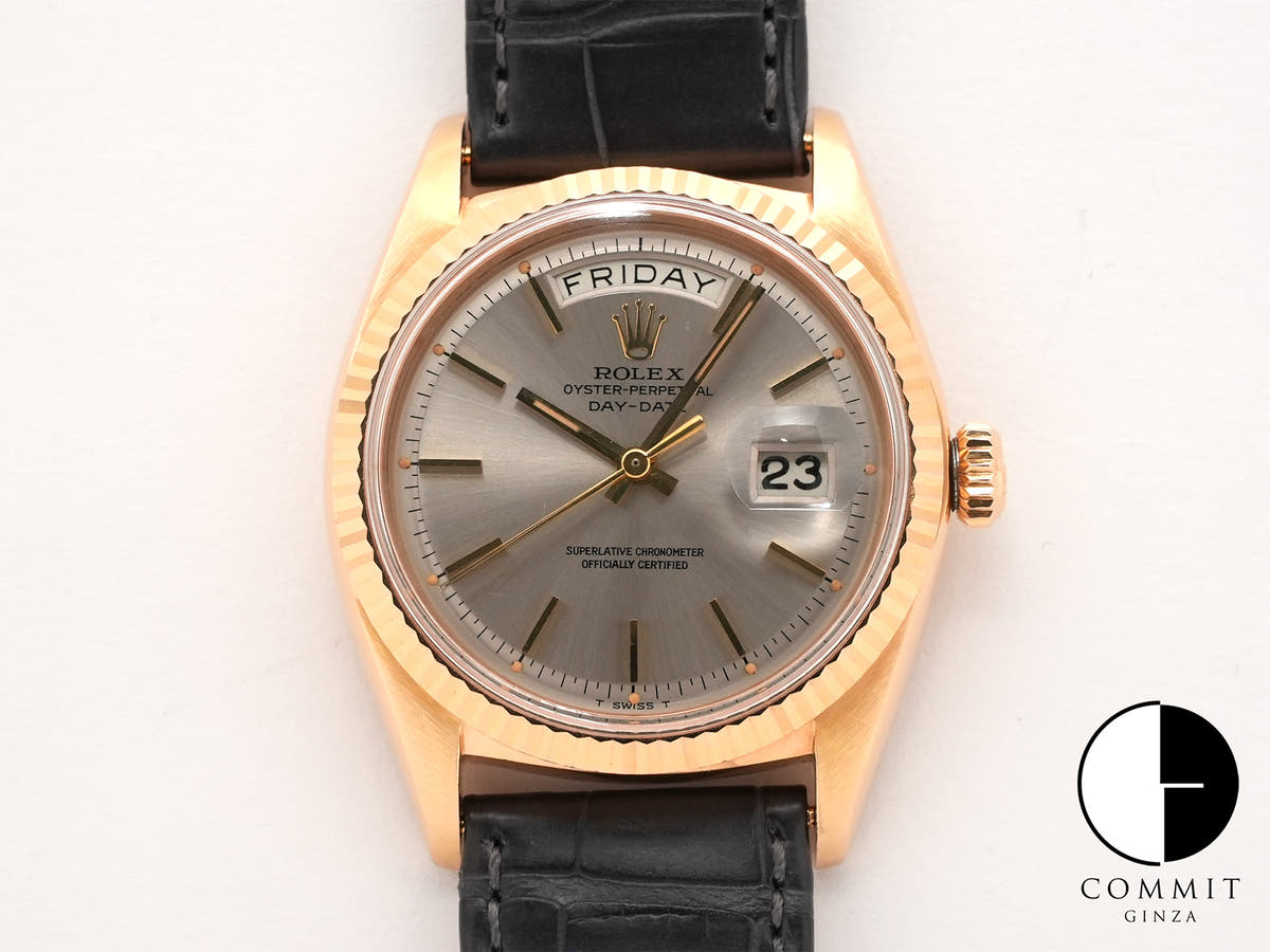 ロレックス デイデイト Ref.1803/8 シルバー文字盤 中古 4mqtci6a
