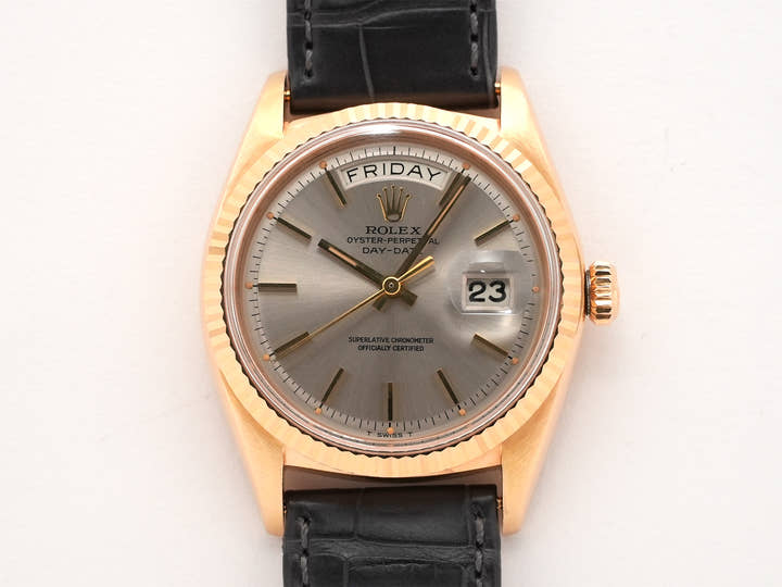 Rolex Day-Date Ref. 1803/8 Yellow Gold Silver Dial