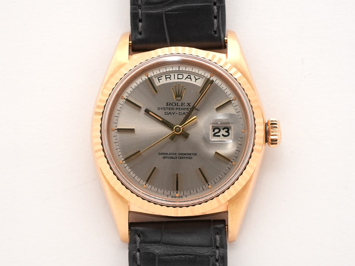 ロレックス デイデイト Ref.1803/8 シルバー文字盤 中古 4mqtci6a