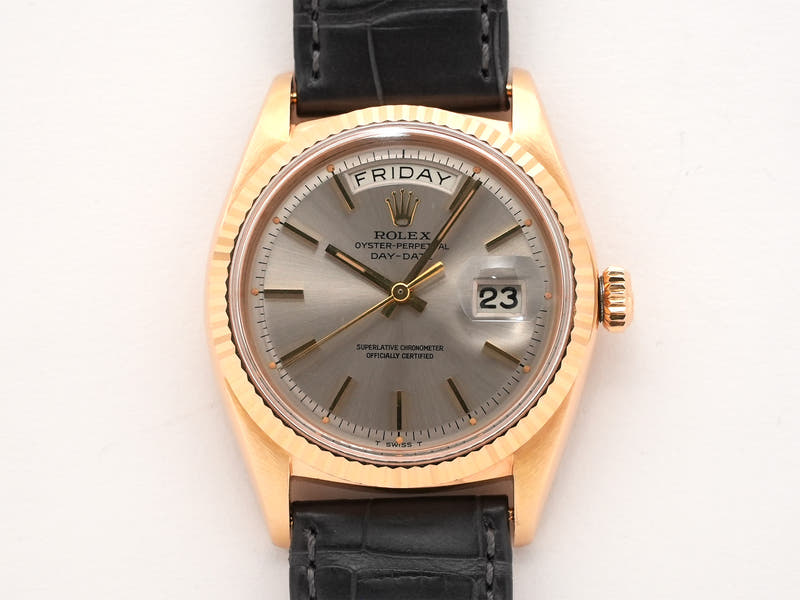 ロレックス デイデイト Ref.1803/8 シルバー文字盤 中古 4mqtci6a