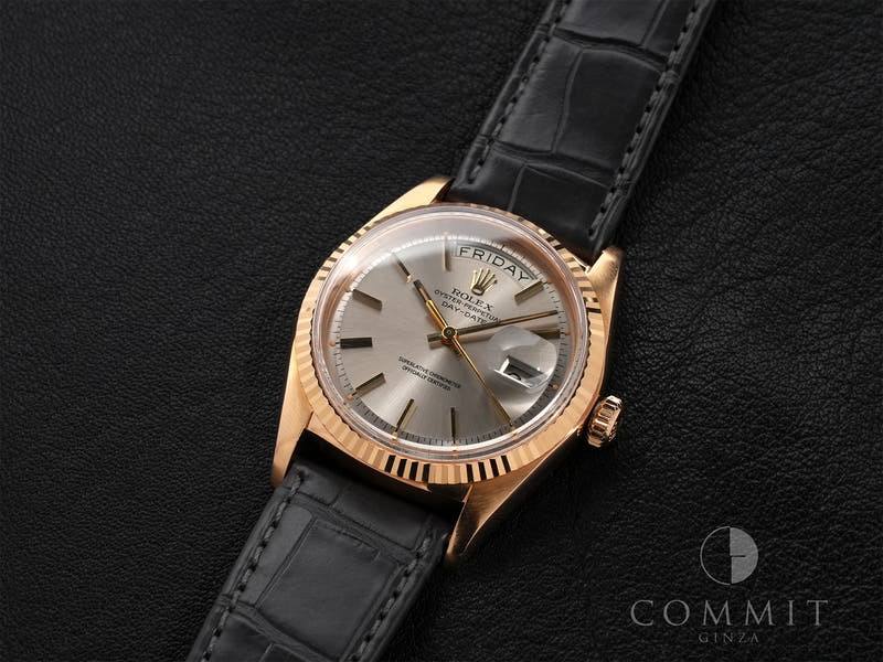 ロレックス デイデイト Ref.1803/8 シルバー文字盤 中古 4mqtci6a