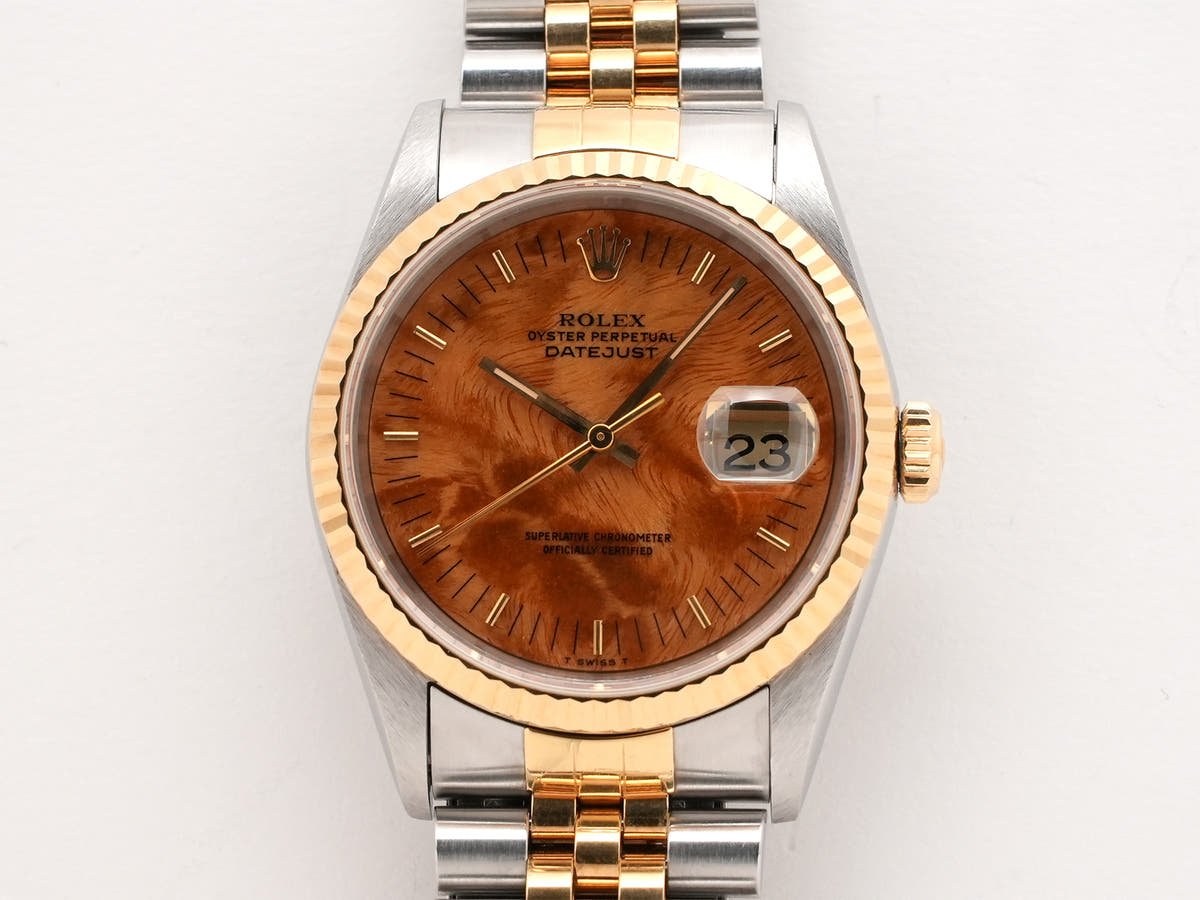ロレックス デイトジャスト36 Ref.16233 バーチ文字盤 中古 4nbz4kay