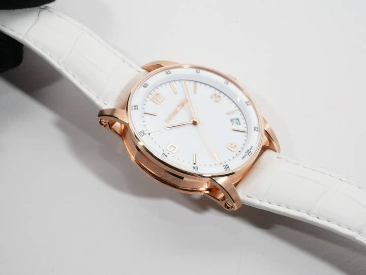 Audemars Piguet CODE 11.59 by Audemars Piguet Ref. 15210OR.OO.A099CR.01 Pink Gold White Dial