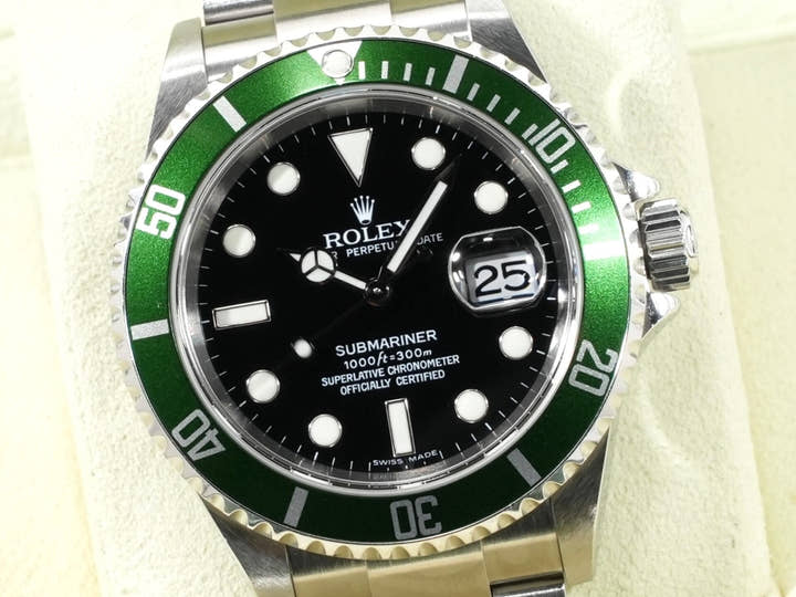 Rolex Submariner Date Ref. 16610LV Stainless Steel Black Dial