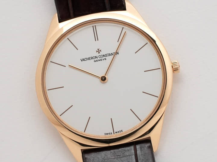 Vacheron Constantin Historiques Extra Flat 1955 Ref.33155/000R-9588 Silver Dial Used rq68dk3r