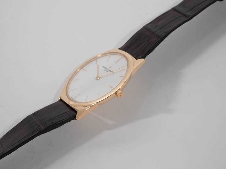 Vacheron Constantin Historiques Extra Flat 1955 Ref.33155/000R-9588 Silver Dial Used rq68dk3r