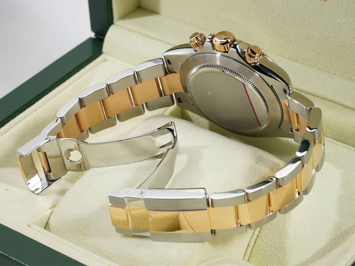 ロレックス デイトナ Ref.116523 ステンレススチール/イエローゴールド ホワイト文字盤