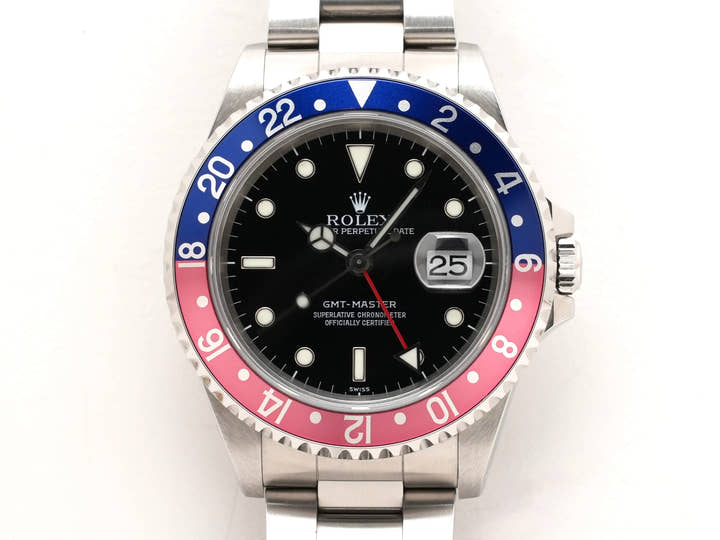 ロレックス GMTマスター Ref.16700 ステンレススチール ブラック文字盤 オイスターブレスレット