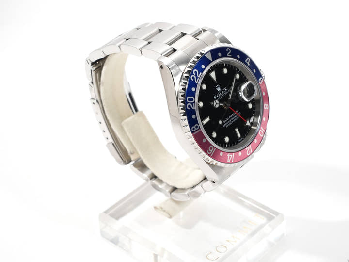 ロレックス GMTマスター Ref.16700 ステンレススチール ブラック文字盤 オイスターブレスレット