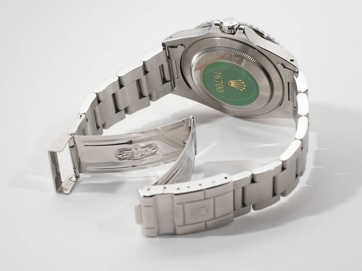 ロレックス GMTマスター Ref.16700 ステンレススチール ブラック文字盤 オイスターブレスレット