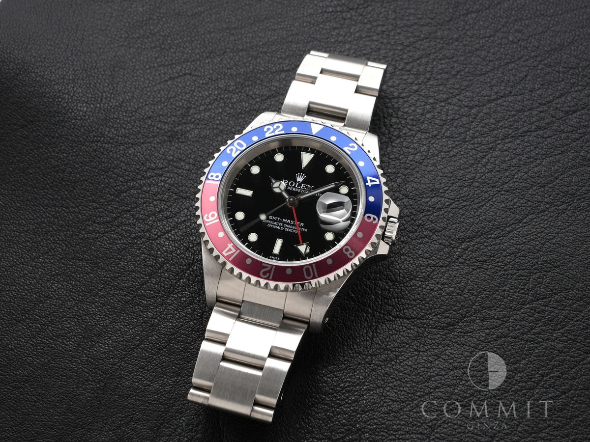 ロレックス GMTマスター Ref.16700 ブラック文字盤 美中古 9a8m3x7k