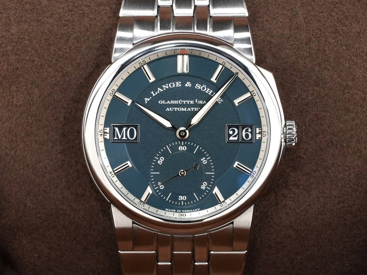 A.ランゲ＆ゾーネ オデュッセウス Ref.363.179 ダークブルー文字盤 美中古 eaqwjzjt
