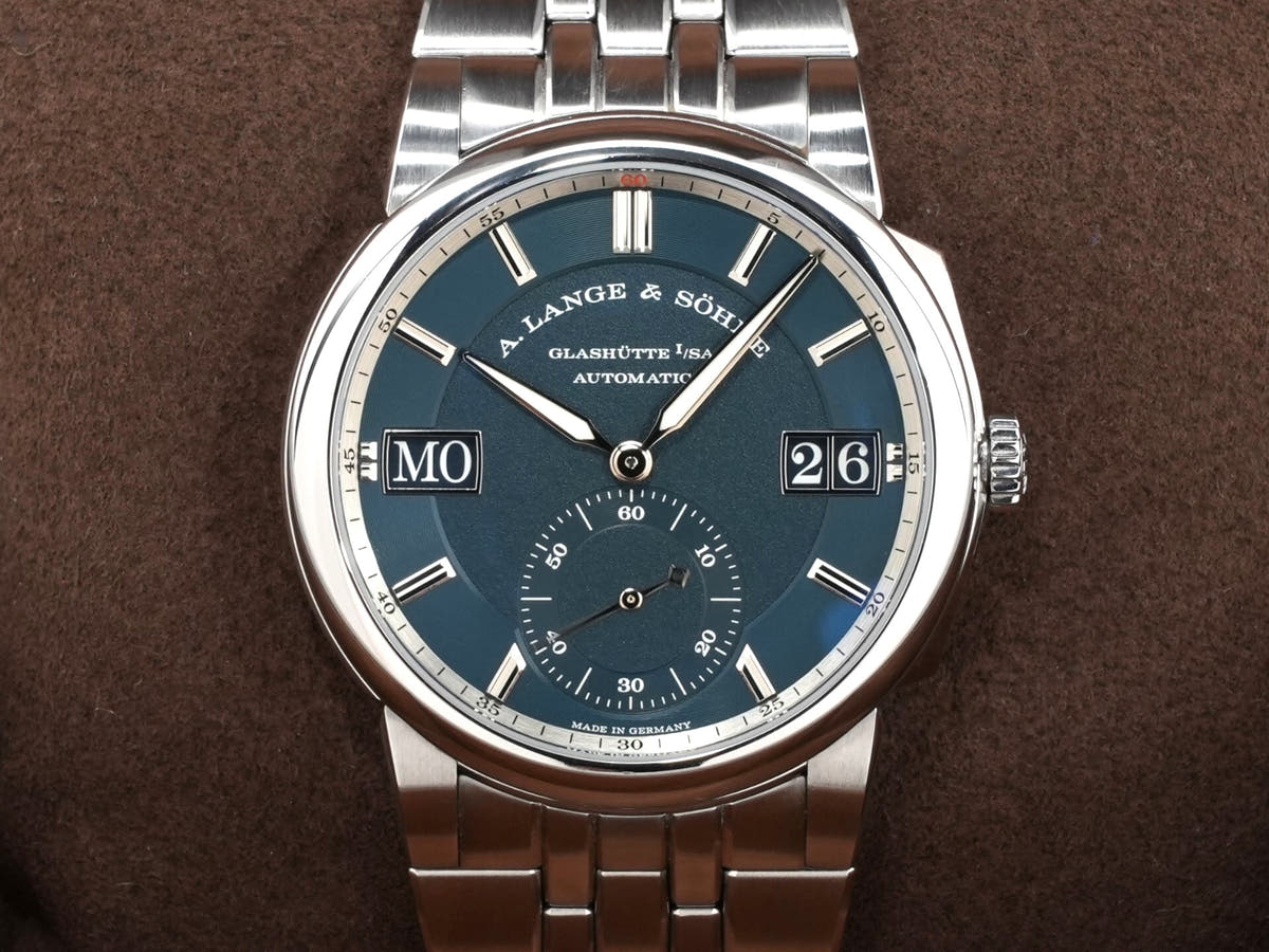 A.ランゲ＆ゾーネ オデュッセウス Ref.363.179 ダークブルー文字盤 美中古 eaqwjzjt