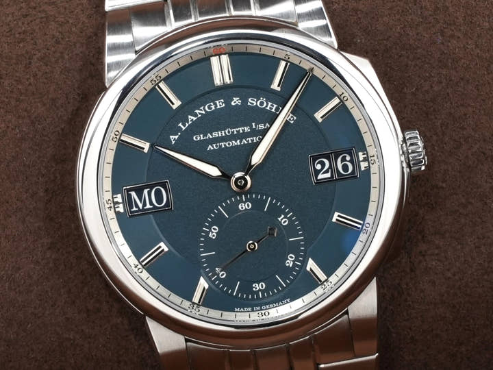 A.ランゲ＆ゾーネ オデュッセウス Ref.363.179 ダークブルー文字盤 美中古 eaqwjzjt