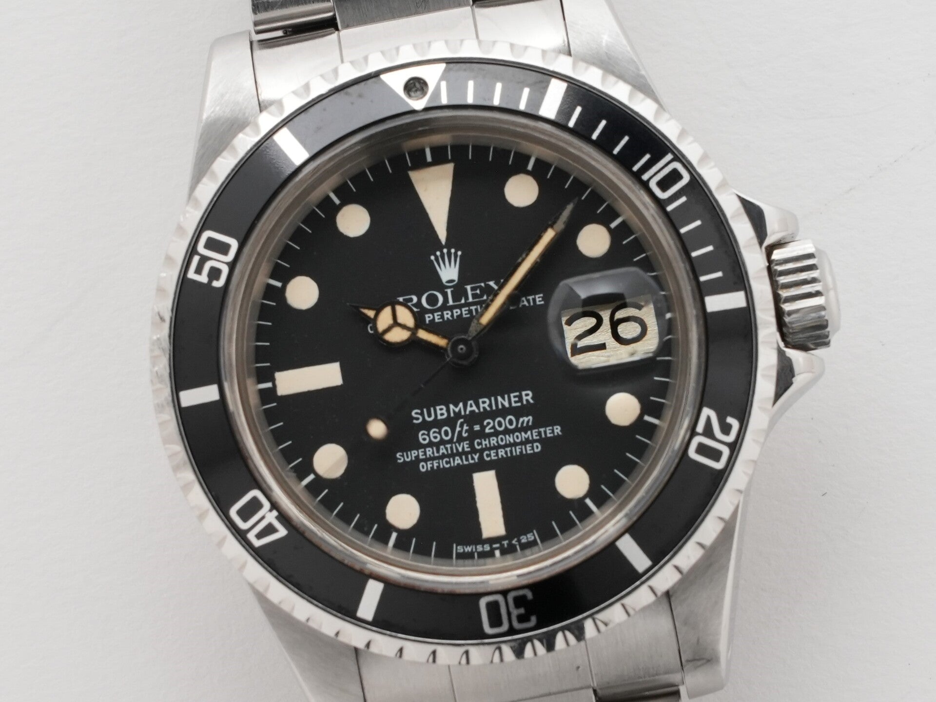 ロレックス サブマリーナー デイト 1680 ブラック 中古 S0YW1XSC