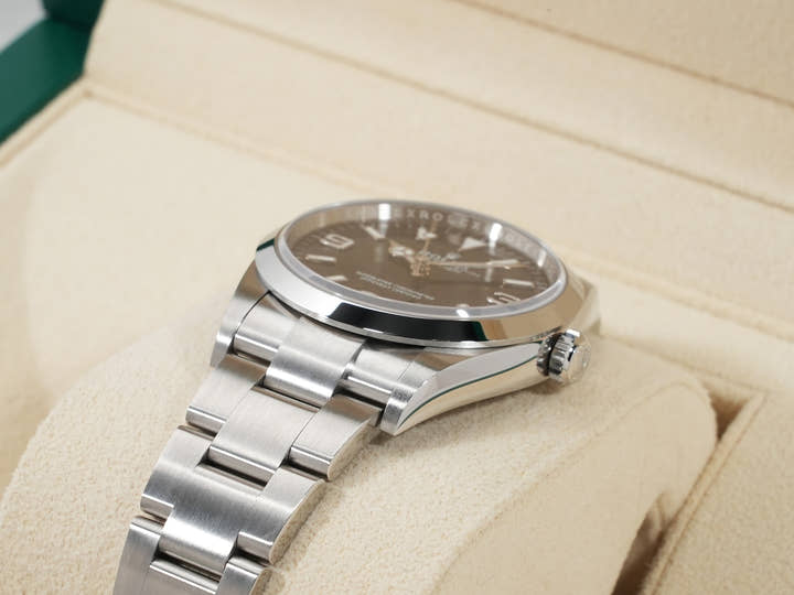 Rolex Explorer 36 Ref. 124270 Stainless Steel Black Dial