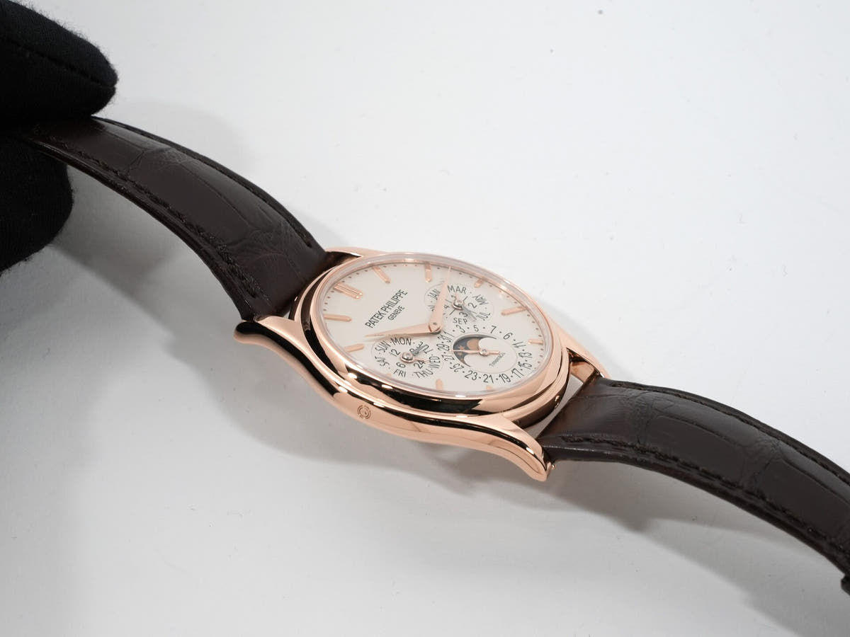 パテックフィリップ パーペチュアルカレンダー TIFFANY&CO. Ref.5140R-011 シルバー文字盤 美品 hnjpdm6v