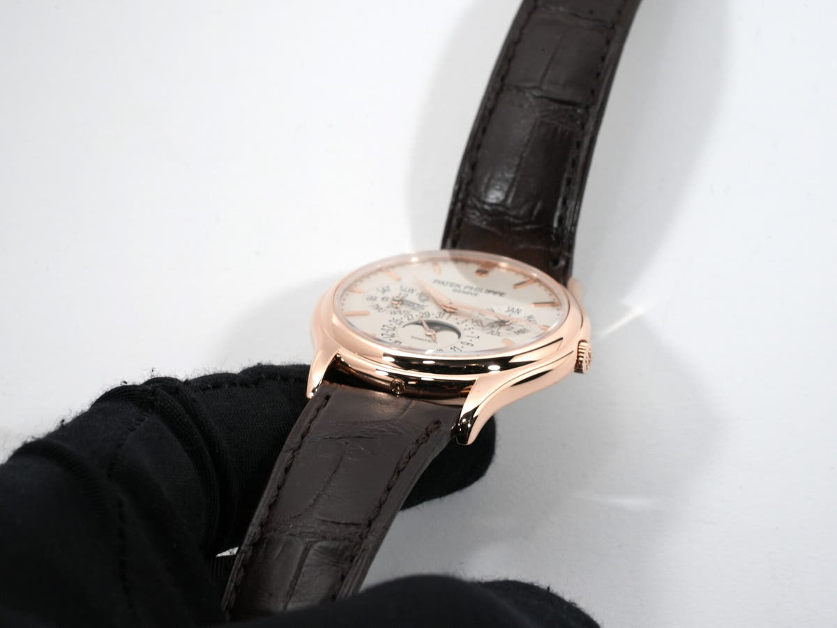 パテックフィリップ パーペチュアルカレンダー TIFFANY&CO. Ref.5140R-011 シルバー文字盤 美品 hnjpdm6v
