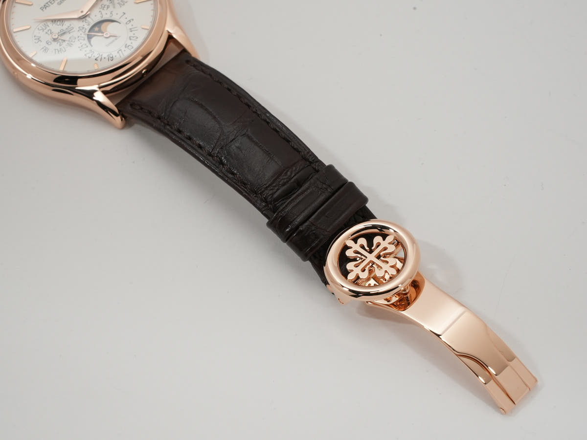 パテックフィリップ パーペチュアルカレンダー TIFFANY&CO. Ref.5140R-011 シルバー文字盤 美品 hnjpdm6v