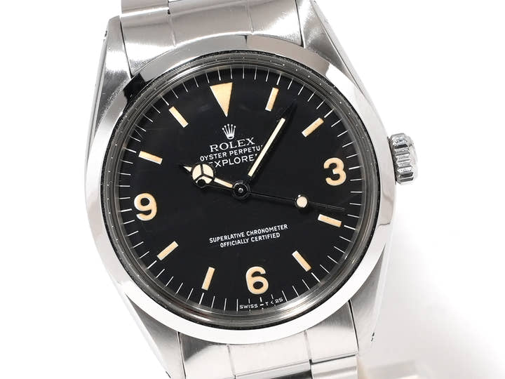 Rolex Explorer I Ref. 1016 Stainless Steel Black Dial
