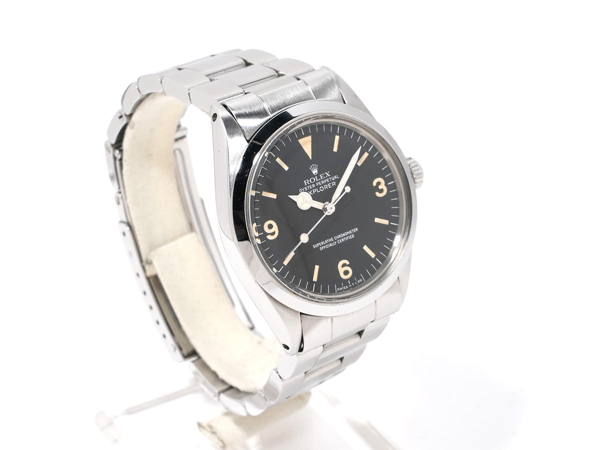 ロレックス エクスプローラーI Ref.1016 ブラック文字盤 中古 xsm3r6fz