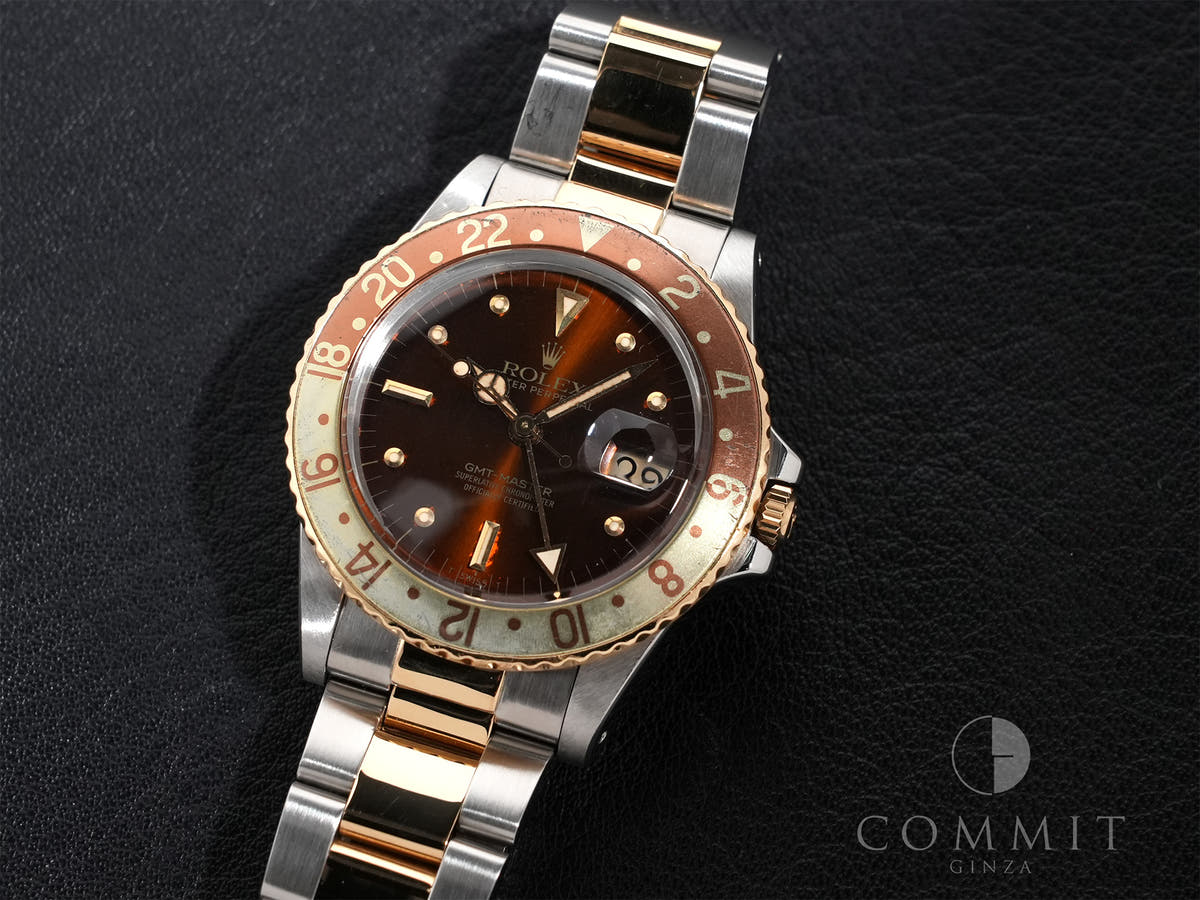 ロレックス GMTマスター Ref.16753 ブラウン文字盤 中古 me4yupm2